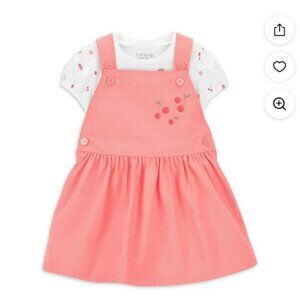 Carter's Child of Mine Baby Girl Dress Set